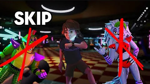 How to SKIP the East Arcade security office in FNaF SB