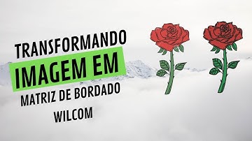 ✅Como Fazer Matriz Bordado wilcom Flor