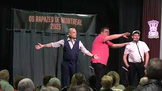 Video thumbnail of "Rapazes Montreal  Comedia Pascoa 2023"