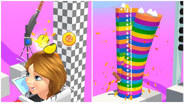 SLICE IT ALL-🍒👹👩‍❤️‍👨🔪🔥 Satisfying And Relaxing ASMR Sound Gameplay. #stmkgaming #gaming