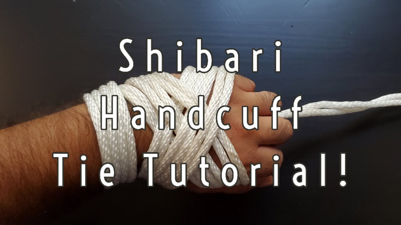 How to Tie a Shibari Handcuff Tie!