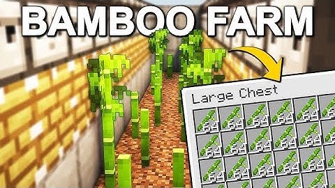minecraft bamboo farm mcFleet @McFleetDotNet #gamerfleet #mcFleet #MinecraftServer