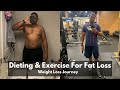 Weight loss journey  hypertrophy training and dieting for fat loss