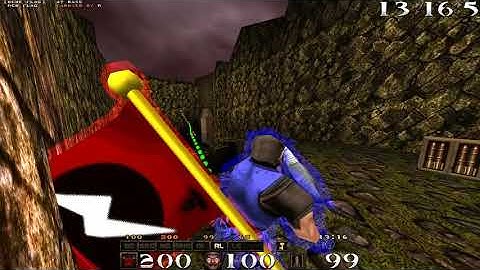 Quake 1 CTF 1on1 E2M2