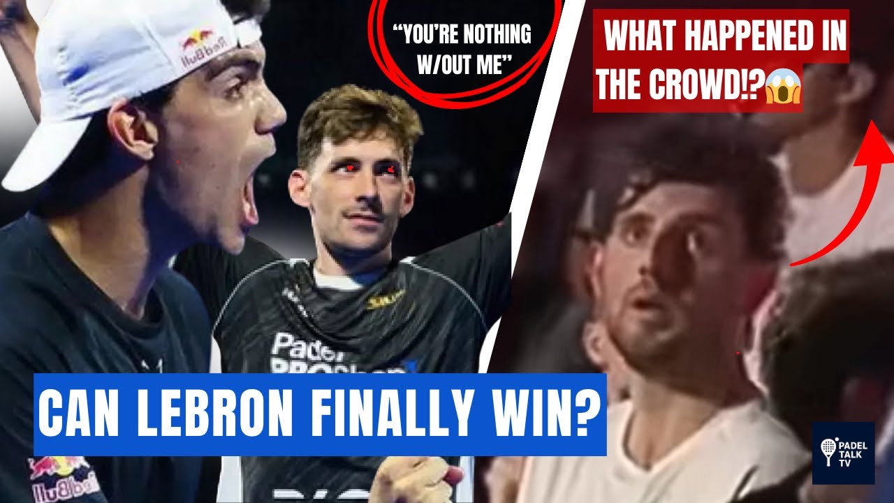 Lebrón’s Biggest Padel Test Yet… And a Shocking Moment in the Stands