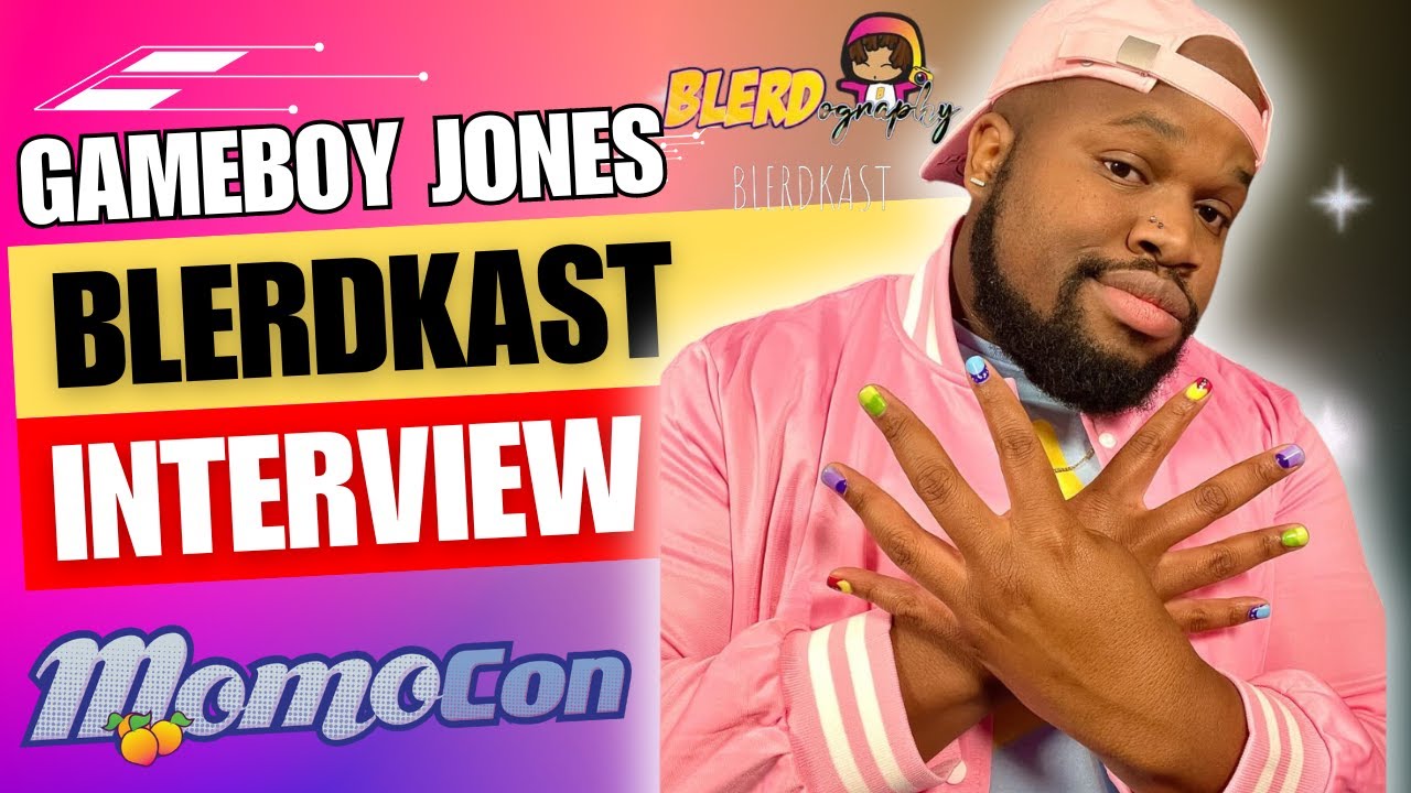 MomoCon 2024: Gameboy Jones Nerdcore Artist Blerdkast Interview - YouTube
