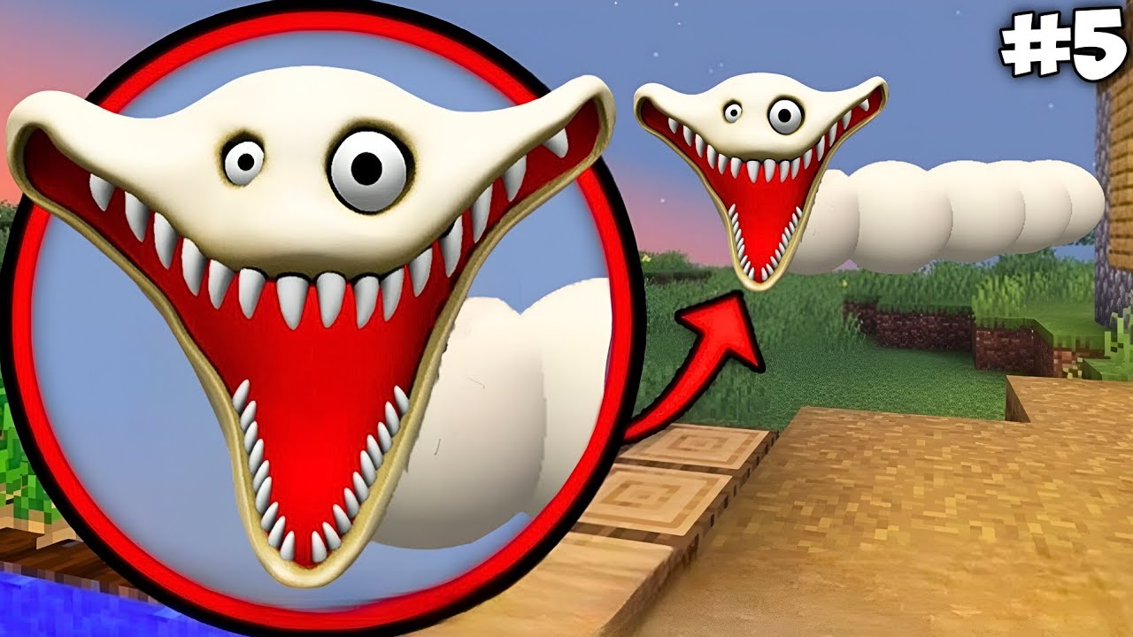 i Found Scariest ROBLOX HUNGRY WORM 😱 in Minecraft | Minecraft Horror |