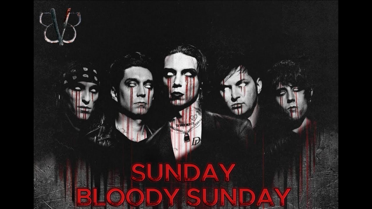 Sunday Bloody Sunday Covered By Black Veil Brides #blackveilbrides #andybiersack #u2  #cover