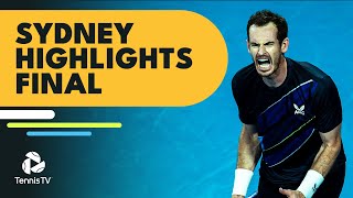 Aslan Karatsev vs Andy Murray In Title Showdown 🏆 | Sydney Tennis Classic 2022 Final Highlights