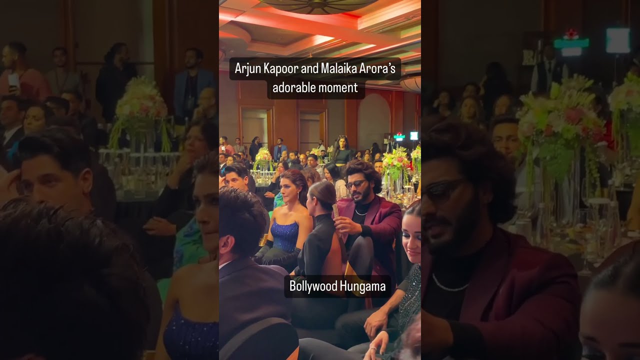 Exclusive We Caught Arjun Kapoor Playing With Malaika Arora S Hair At BH Style Icons