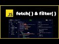 Javascript - Fetch y Filtrado de Datos (Ejemplo práctico usando Replit)
