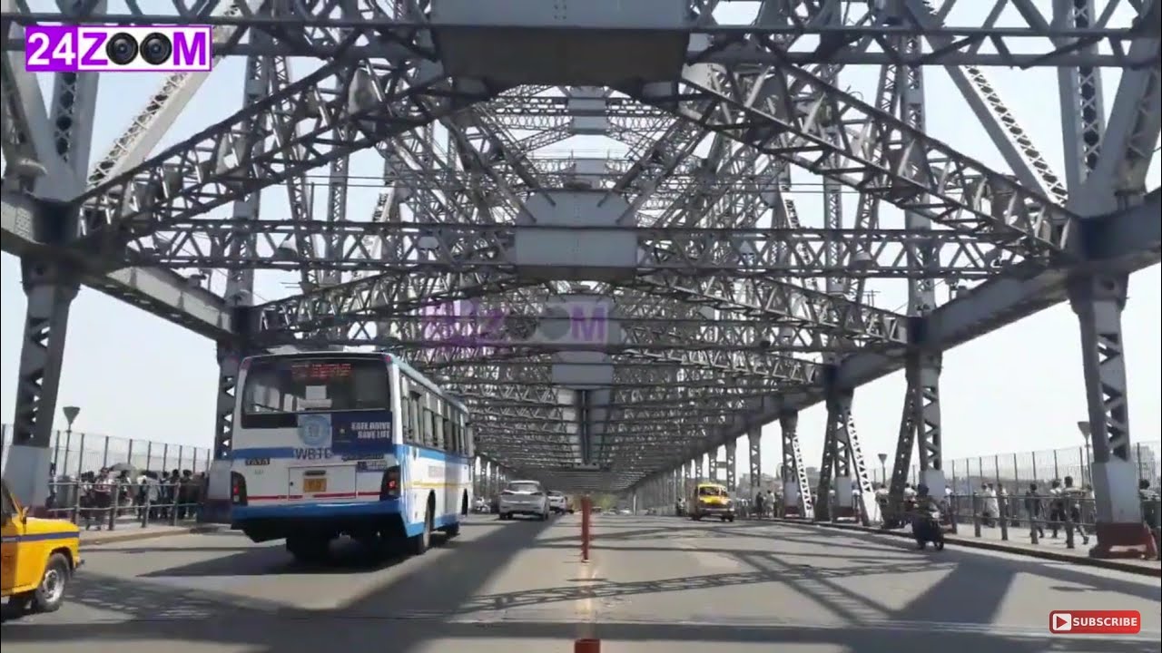 Story behind Howrah Bridge  West Bengal   Kolkata Calcutta  Rabindra Setu