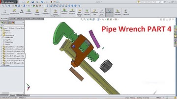 SolidWorks Tutorial Pipe Wrench Part 4