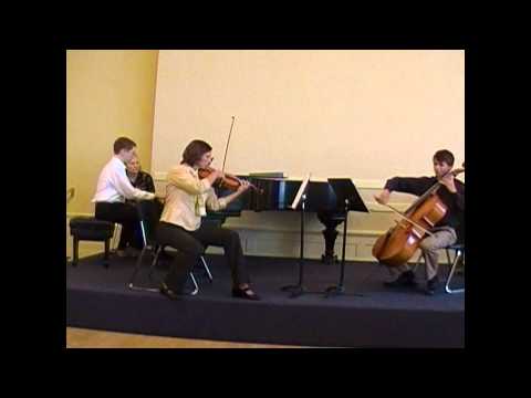 Mendelssohn Trio in D Minor (Op. 49), Mvt. 1