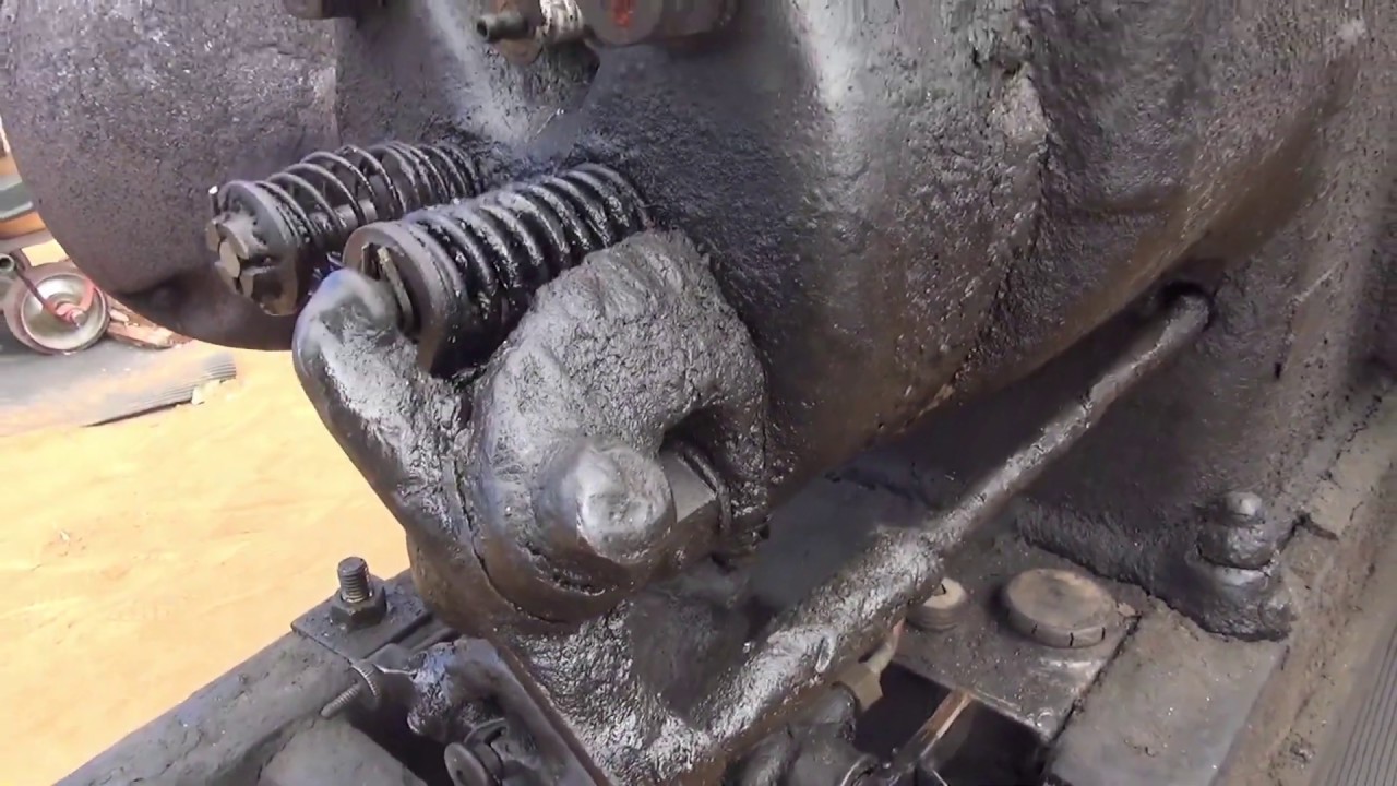 Kubota] Old engine It still works even though it's so dirty!! It's