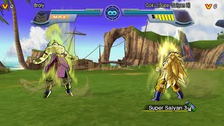 DBZ Budokai 4 (IW Mod by Dr.Doppietta): Broly (me) vs Goku