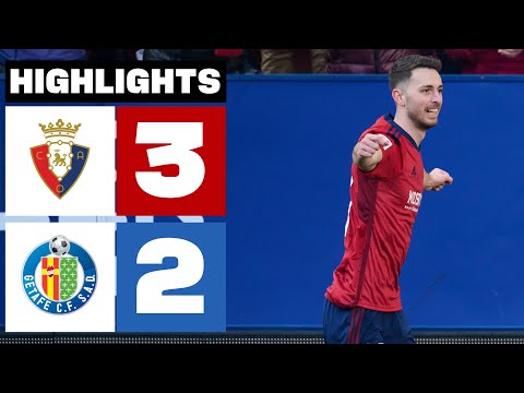 Osasuna Getafe Goals And Highlights