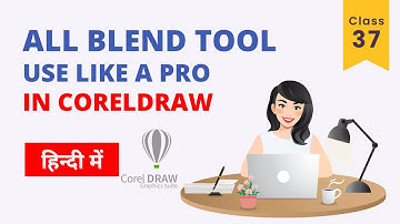 CorelDraw All  Blend Tool Tutorial in Hindi | How to Use & Master this Tool KK Learning Hub