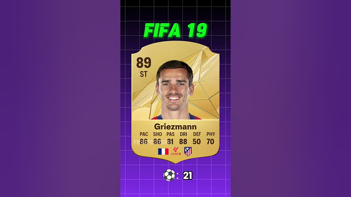 Antoine Griezmann FIFA Evolution ( Goal Edition ) #griezmann #football #shorts