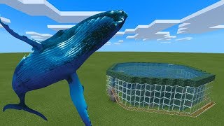 MCPE: How To Make a Whale Roller Coaster