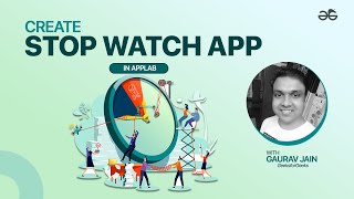 Stop Watch Game in App Lab | Block Based Programming screenshot 2