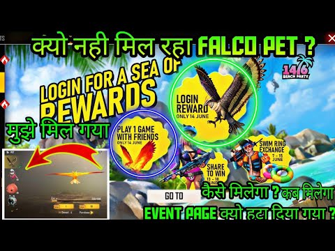 Free Fire - How To Get Falco Pet-- Free Fire Falco Pet ...