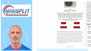 Daikin 18,000 BTU Ductless Mini Split Heat Pump Review | Mini Split Warehouse