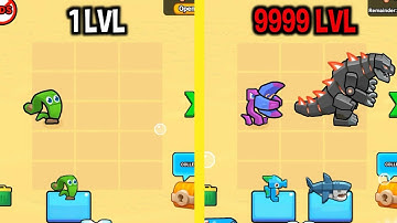 MAX LEVEL in Block Fish:Merge Battle Game