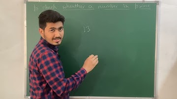 Why square root of n is used to check prime?