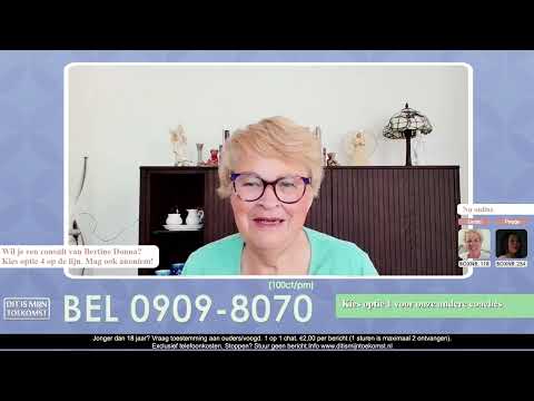 Vrijdag 5 juni Bertine Donna in de Hoofduitzending