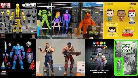 ACTION FIGURE NEWS! NYCC Reveals! NECA Marvel Legends TMNT Ramen & More! October 10th 2025