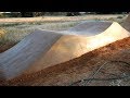 Building a Dirt Jump Roller Time-lapse