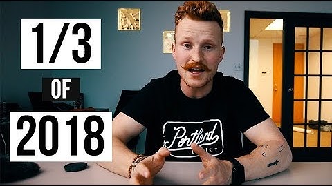 One Third of 2018 recap video