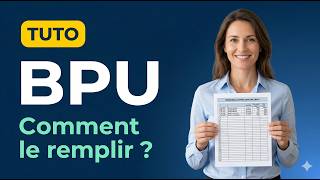 Comment Remplir Un Bordereau De Prix Unitaire Bpu ?