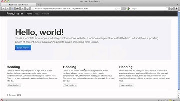 Twitter Bootstrap 101: Introducing 2.0