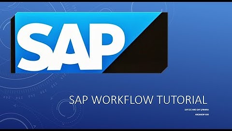 SAP Workflow Training: SAP Workflow Deadline Development