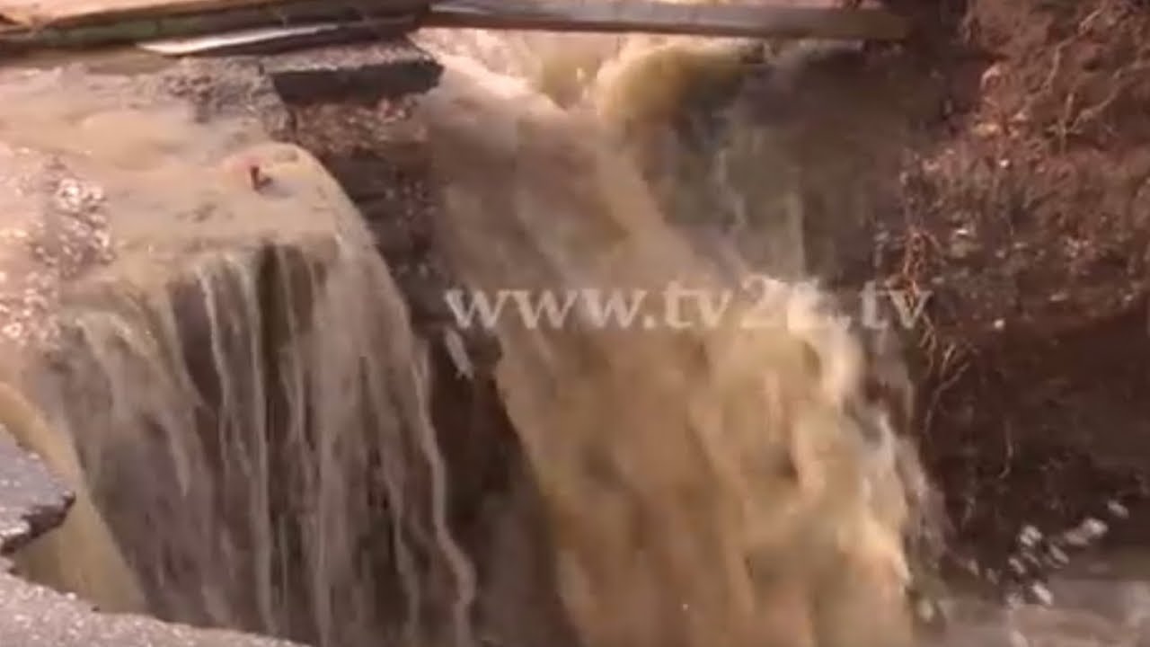 Vërshimet shkatërrojnë rrugën në Ropalcë, Duraku: Nuk kemi lidhur kontratë me zotin