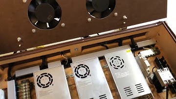 Wood CNC enclosure build (power supply)