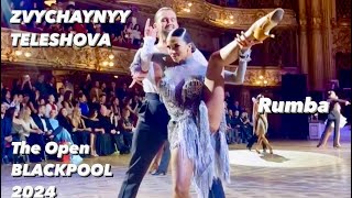 Pavel Zvychaynyy - Polina Teleshova | The Open Blackpool 2024 | Rumba