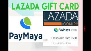 HOW TO AVAIL LAZADA GIFT CARD| PAYMAY