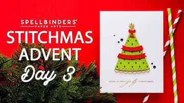 SPOILERS! Spellbinders 12 Days of Stitchmas 2025 Advent Calendar — Day 3