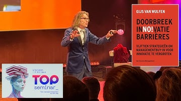 Doorbreek Innovatiebarrières - Top Innovation keynote - TOPseminar (in Dutch)