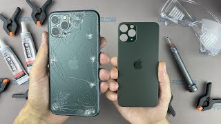 iPhone 11 Pro замена стекла без разборки телефона