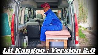 Je Construis Un Lit Modulable Pas Cher Pour Aménager Mon Véhicule Kangoo