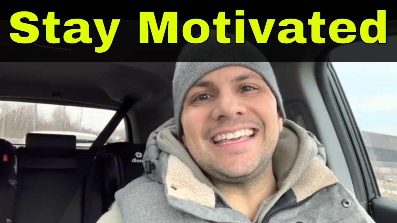 How I Stay Motivated Every Single Day (For Years) - YouTube