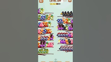 BIRD SORT 2 COLOR PUZZLE GAME🐦      LEVEL 299