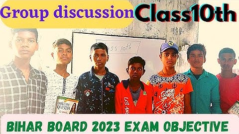 bihar Board class 10th group discussion 1st day @onlineskacademy