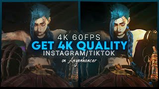 Best 4K Quality Edits for Instagram/tiktok on AnyEnhancer | 4K Upscaled Quality | Moonie달 |