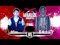 9for vs 呂布カルマ　決勝　LEGALIZE MC BATTLE Stage-1　初代王者決定トーナメント