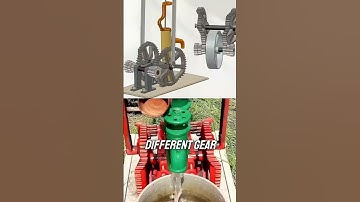 Multi Ratio Gear Mechanism #mechanic #gear #intelligence #innovation